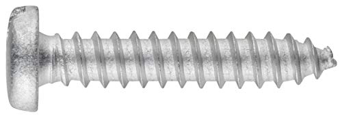 Hillman 1198 Aluminum Pan Head Slotted Sheet Metal Screw 10 x 34 in 30Pack - Image 3