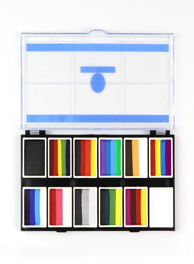 Narrative Cosmetics Colorwave 12-Color Palette - Water-Activated Makeup for Face & Body - Ideal for SFX, Parties, Cosplay, and Theater - Image 2