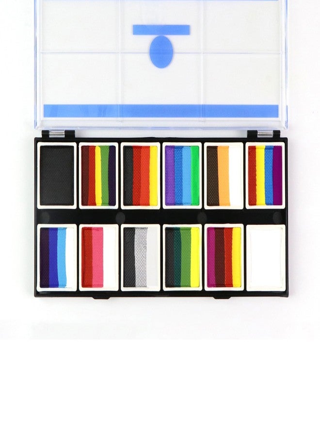Narrative Cosmetics Colorwave 12-Color Palette - Water-Activated Makeup for Face & Body - Ideal for SFX, Parties, Cosplay, and Theater - Image 5