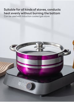 Sharpdo 4-Piece Stainless Steel Pot Set Household Soup Pot Combination Suitable for Various Stoves  - Image 4