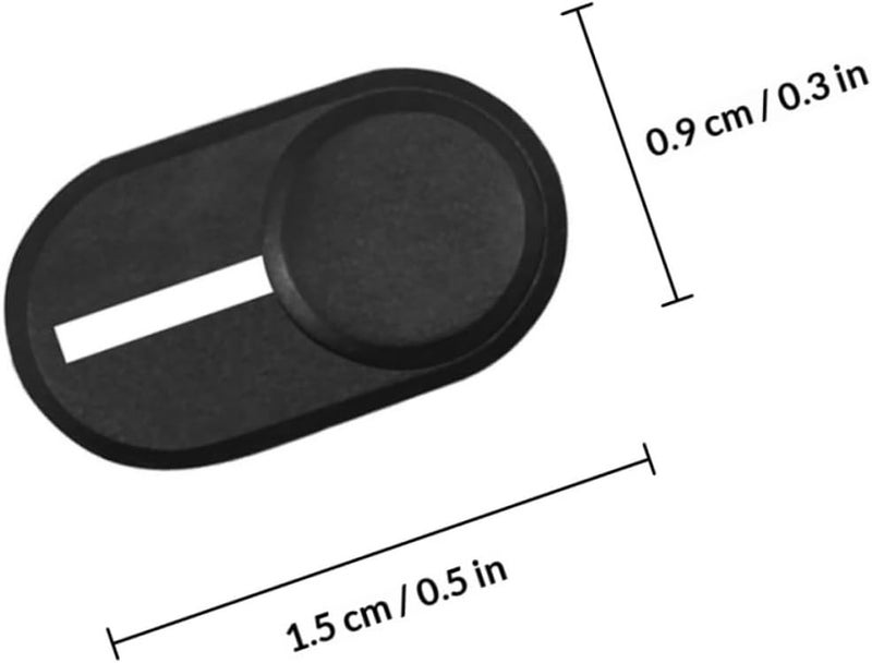 Luxshiny 4 Pcs Webcam Cover Slide for Laptop, Pc, and Tablet – Black Privacy Protection, Anti- Slider for Secure Video Calls and Online Privacy - Image 2
