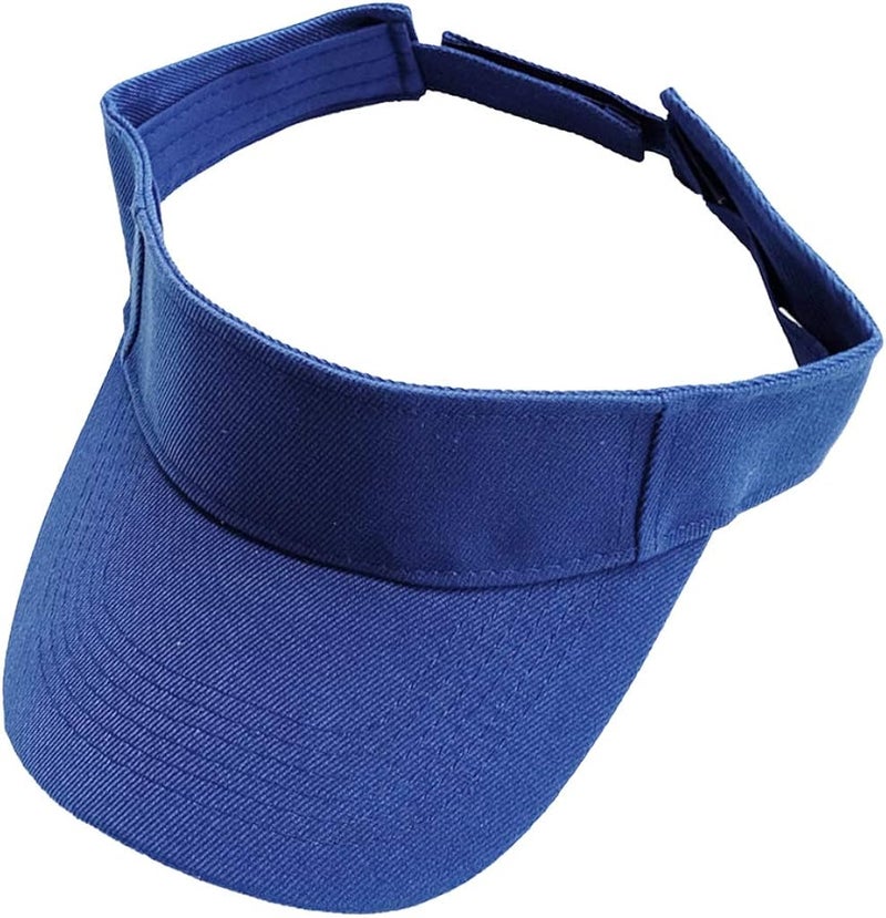klarako2x 100% Cotton Headband Sun Visor Hat Golf Tennis Sun Protection Sports Cap - Image 5