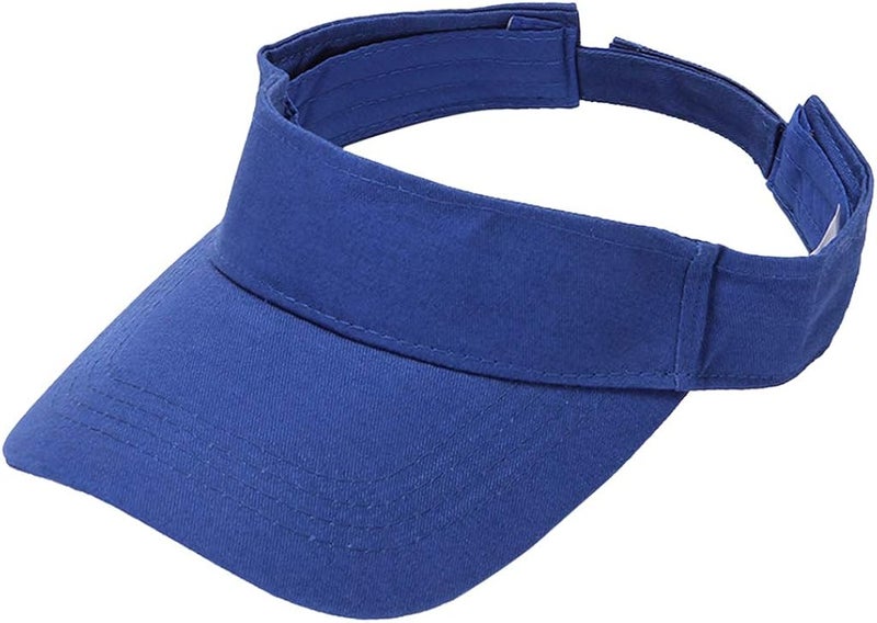klarako2x 100% Cotton Headband Sun Visor Hat Golf Tennis Sun Protection Sports Cap - Image 2