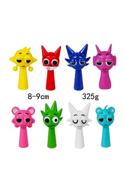 Y&D 8 Piece Sprunki  Figures The Sprunki  Action Figure Toys For Fans Sprunki Series Figures Model Birthday Cake Toppers 
