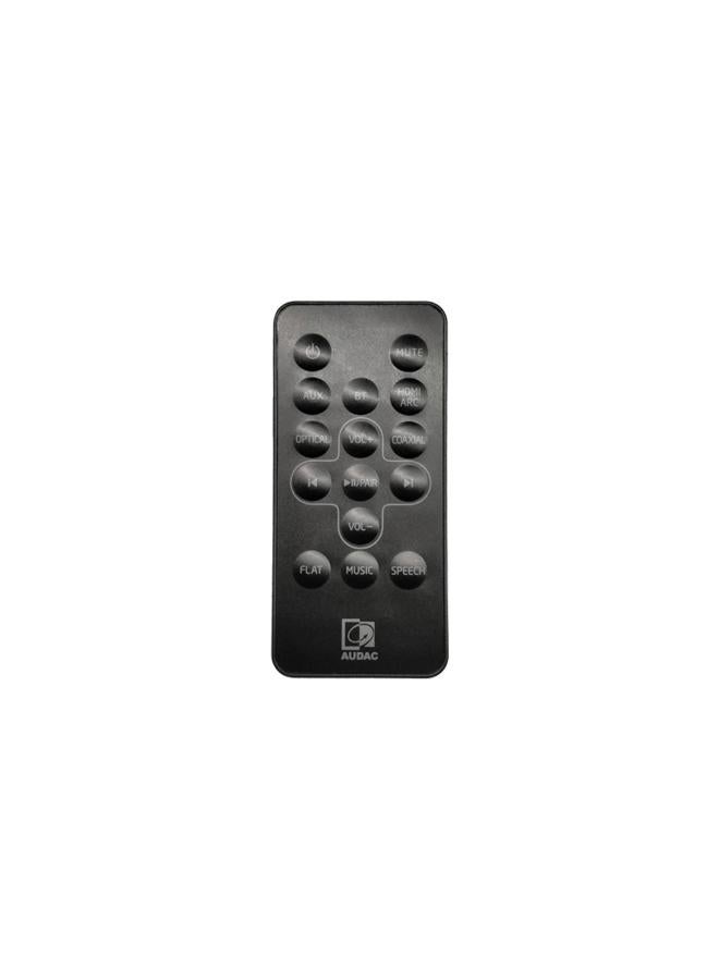 AUDAC The AUDAC IMEO1-B is a professional 2.1 soundbar with an integrated subwoofer, Bluetooth receiver, HDMI ARC, optical/coaxial SPDIF inputs, preset EQ modes, and a clever bracket system for easy installation in classrooms, meeting rooms, presentation rooms, hotels, and similar AV spaces. - Image 4