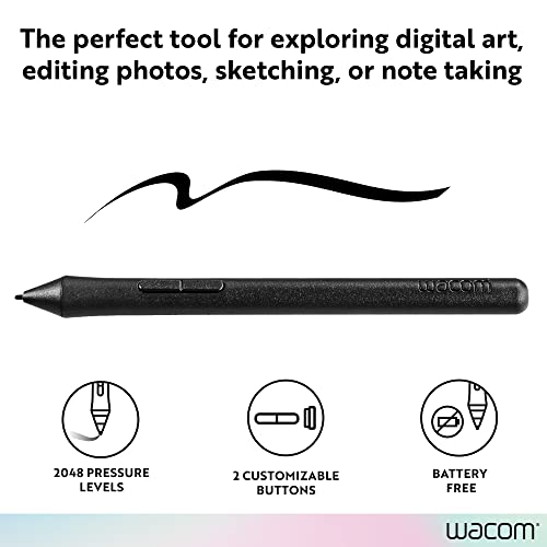 Wacom Intuos Pen LP190K (Old Version), Black - Image 3