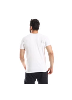 REDCOTTON Red Cotton Short Sleeve Undershirt For Men- Round Neck, White  - Image 3