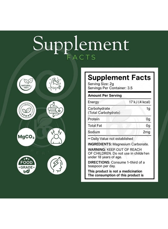 Magnesium Carbonate - 7g x 4 Cubes (Pack) - Pure Magnesium Carbonate - Food Grade - Non-GMO, Gluten-Free, Vegan - Carbonato de Magnesio en Cubos - Hecho en México - Image 2