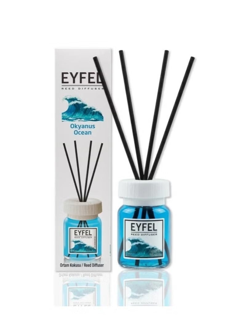 EYFEL Ocean Reed Diffuser Blue 120ml - Image 1