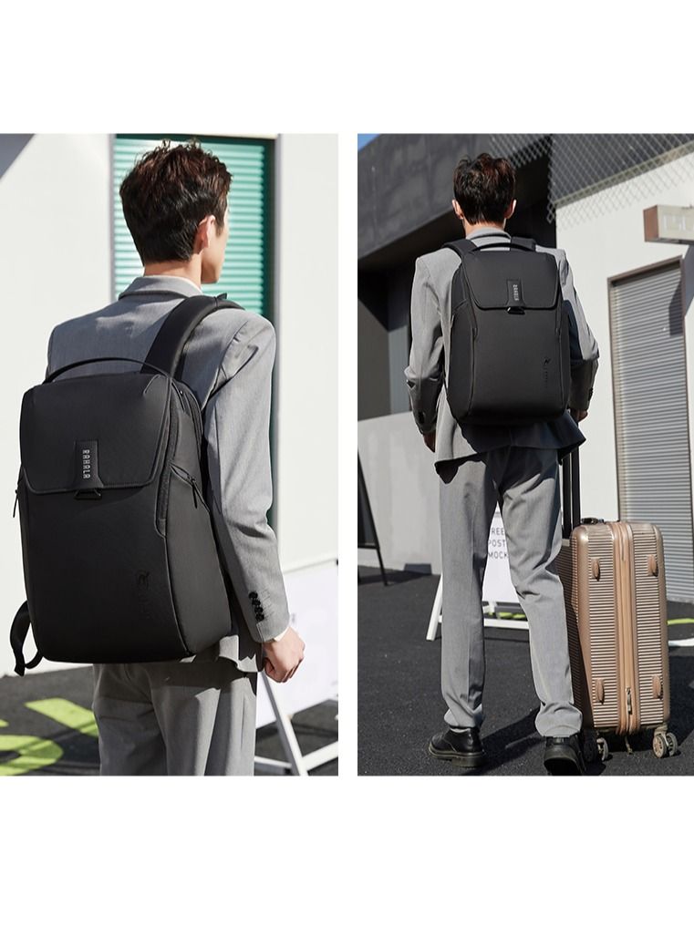 RAHALA BNG-127 Laptop Fashion Travel Business Waterproof Backpack Bag - Image 4