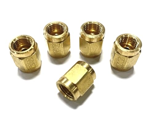 The Stop Shop Inverted Flare Brake Line Union for 14 tube 71624 threads Pack of 5 - Image 1