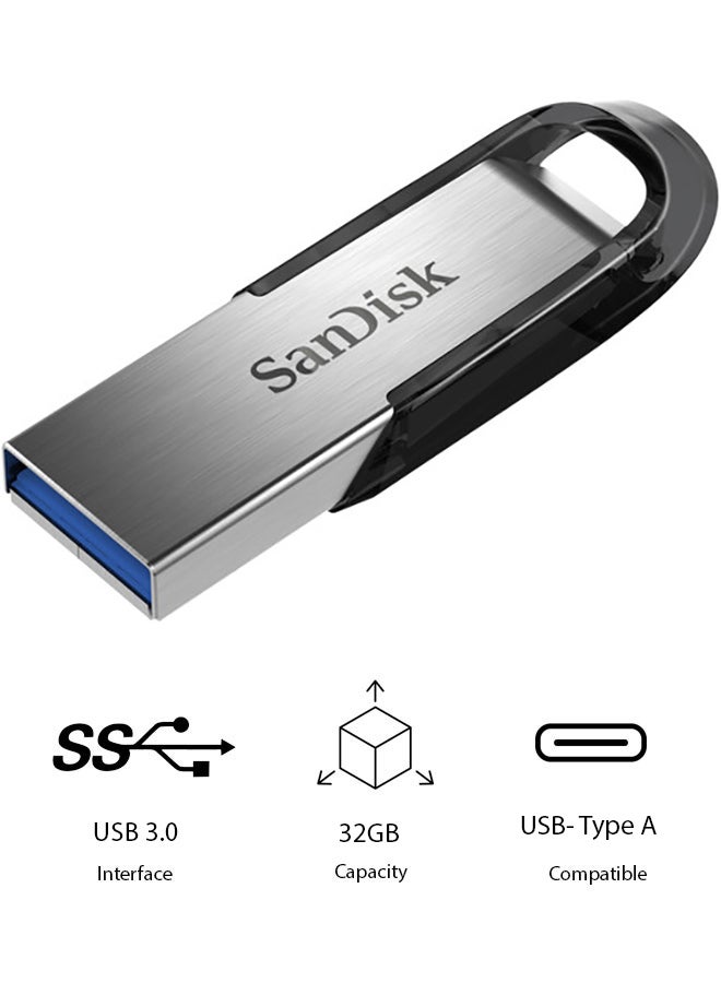 sandisk 32GB Ultra Flair plug it into any USB 2.0 or 3.0 port Read Speed 150 MBps Flash Drive SDCZ73-032G-G46