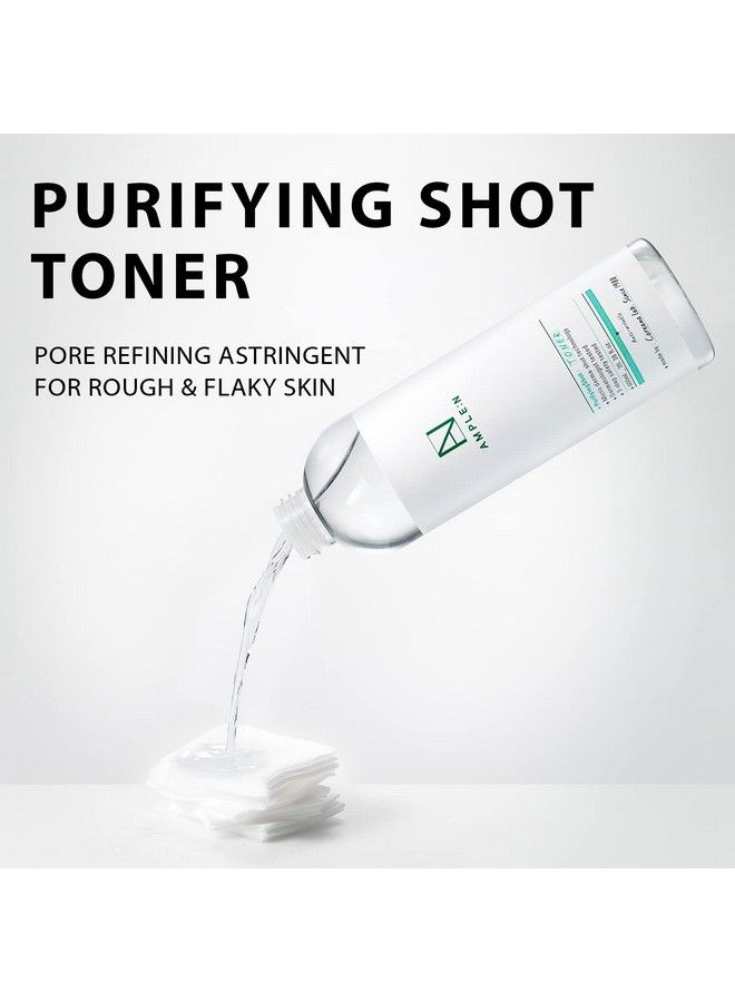 CORÉANA Ample:N Purifying Shot Toner Aha Pha Pore Refining Face Toner For Oily And Acne Skin Refreshing Pore Tightening Astringent Removes Dead Skin Cells 20.3 Fl.Oz. - Image 3