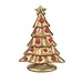 Department 56 Accessories for Village Collections Golden Christmas Gilded Tree Figurine, 3.5 Inch, Gold and Red - Image 2