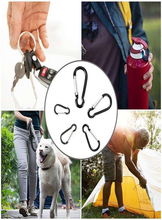 Drumstone (𝟭𝟬 𝗬𝗲𝗮𝗿𝘀 𝗪𝗮𝗿𝗿𝗮𝗻𝘁𝘆) Durable Carabiner Clip & Key Ring Combo - Multipurpose Hook with Keychain - 𝐆𝐢𝐟𝐭 𝐟𝐨𝐫 𝐃𝐢𝐰𝐚𝐥𝐢, 𝐘𝐞𝐚𝐫-𝐄𝐧𝐝 & 𝐀𝐥𝐥 𝐎𝐜𝐜𝐚𝐬𝐢𝐨𝐧𝐬 - Image 4