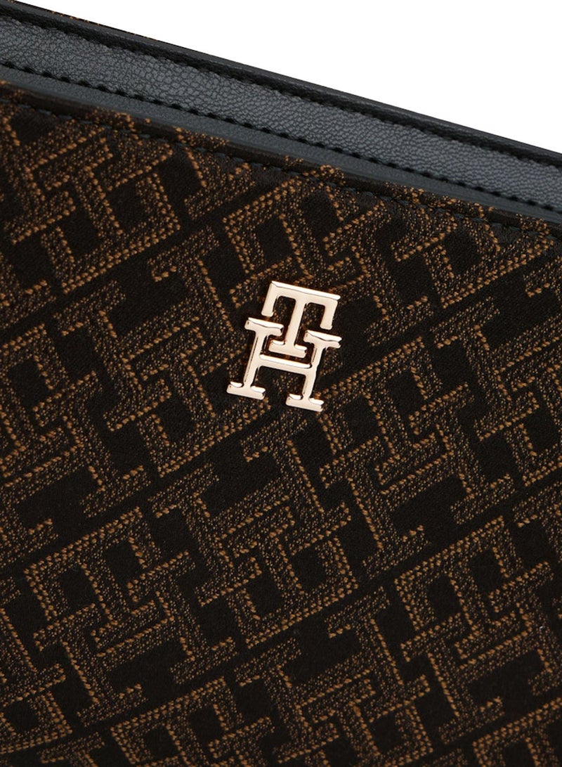 TOMMY HILFIGER Namshi Exclusive- Jacquard Crossbody Bag - Image 4