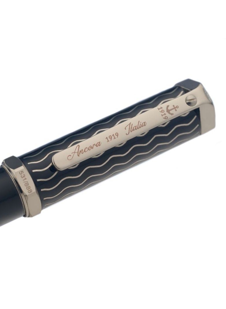 أنكورا قلم جنتلمن ١٩١٩ إصدار محدود ٨٨٨ – قابل لإعادة التعبئة – كتابة سلسة – قلم فاخر محفور – مع ضمان – هدية للرجال والنساء – حبر أزرق - Image 2