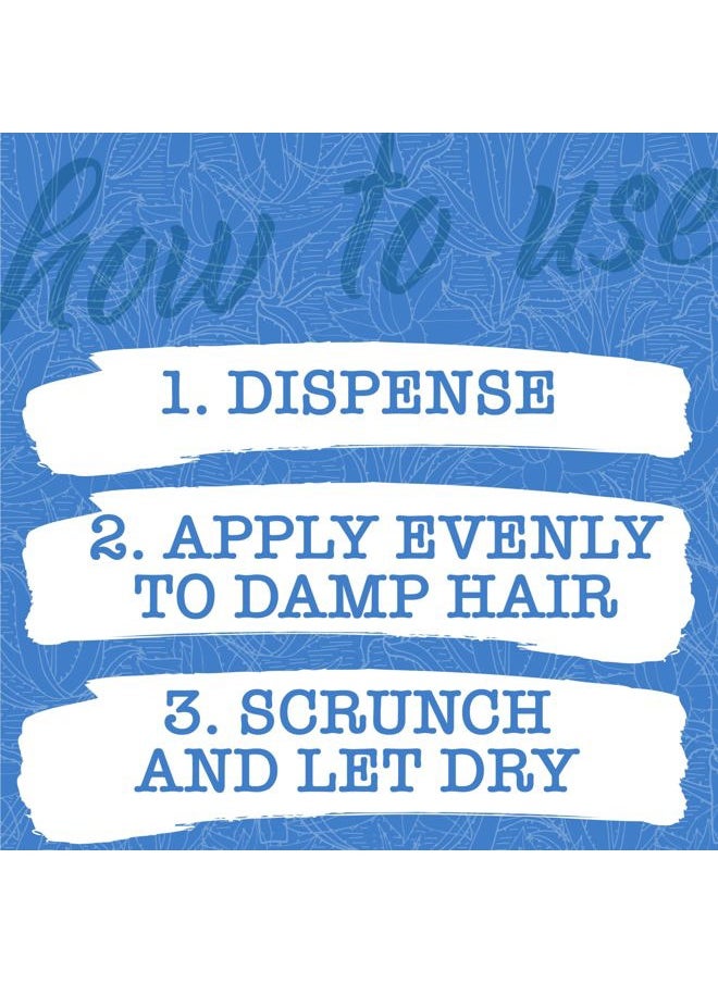 Flexible Hold + Coconut Milk Curl Foam Mousse, for Curly Hair Styling, No Drying Alcohols, Parabens or Silicone, 8.5oz