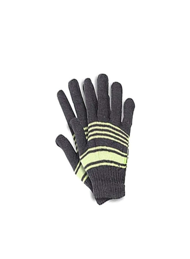 MIKONIKO Kid's Winter Magic Gloves - Children Stretchy Warm Knit Gloves for Boys or Girls (Multicolour, 6-12 Months) Pack of 8 - Image 2