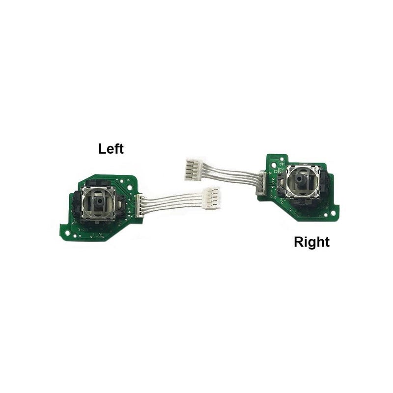 Rinbers ® Left Right Analog Joysticks with PCB and Flex Cable Assembly Replacement for Nintendo Wii U Gamepad Controller - Image 2