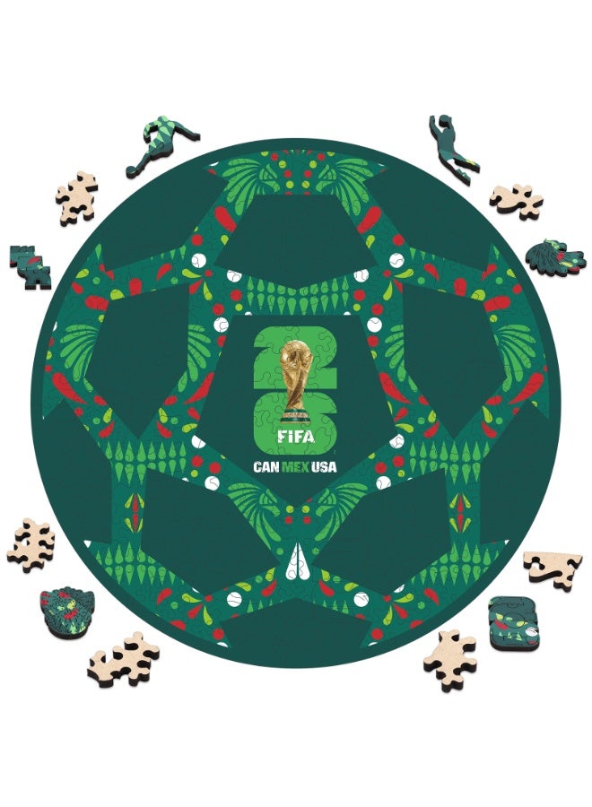 فيفا أحجية خشبية مرخصة رسميًا "كرة القدم الموحدة" لكأس العالم 2026 - 200 قطعة - Image 1