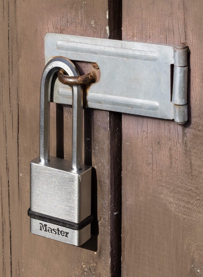 Master Lock M530XQLH Magnum Solid Steel Keyed Alike Padlocks, 1-3/4 in. Wide, 4 Pack Keyed-Alike - Image 5