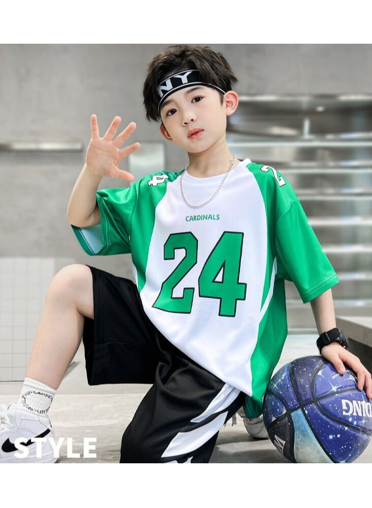 KUYING New Children's Basketball Suit Set - Image 5