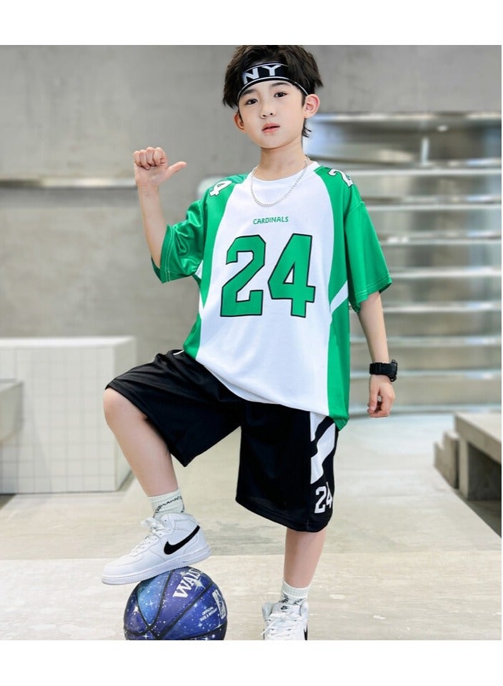 New Children's Basketball Suit Set