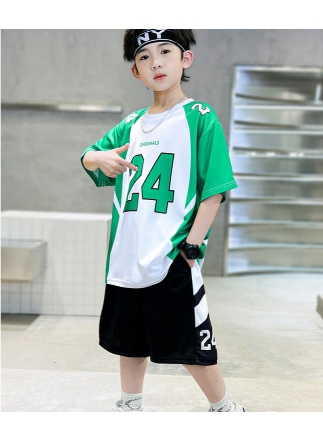 KUYING New Children's Basketball Suit Set - Image 2