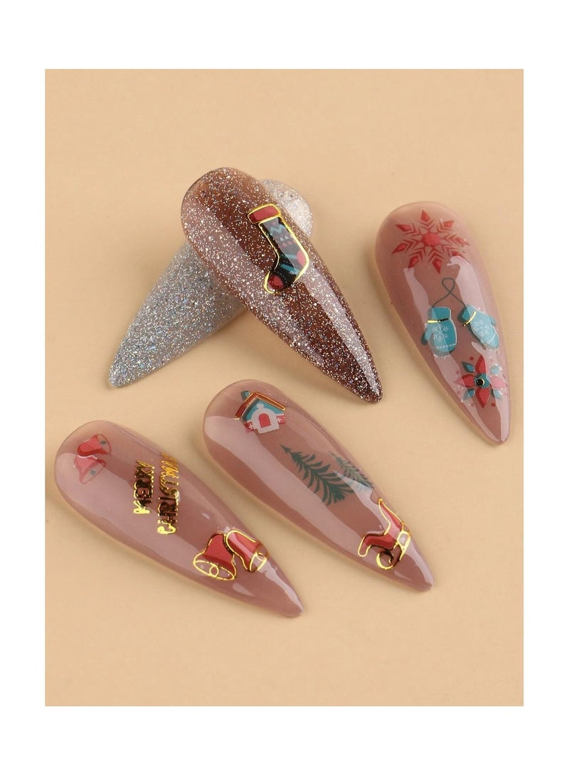 brunson Nail art stickers collection manicure nail art accessories - Image 4