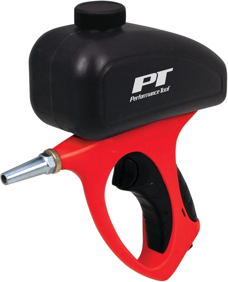 Performance Tool M545 Spot Media Blaster Kit with 510ml Hopper, 5mm Nozzle, Lightweight and Durable Gun Body, Includes Blast Media - Image 3