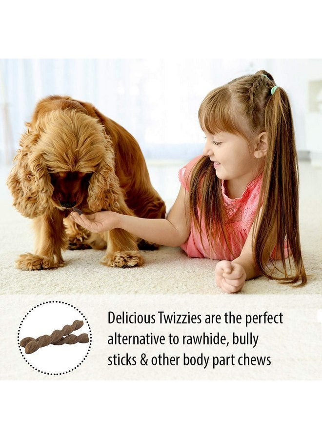 Emerald Pet 3 Bags of Peanutty Twizzies, 8 Ounces, Dairy- Soy- Gluten- and Grain-Free Dog Chews, Made in The USA - Image 2