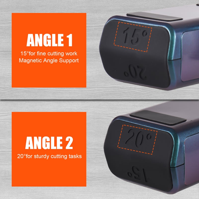 Rolling Knife Sharpener Detachable Knife Sharpening Made Easy Rolling Knife Sharpening System for Pocket Knife / Kitchen Knives / Chef Knife Set + 15 and 20 Degrees Magnetic Knife Sharpening Support - Image 4