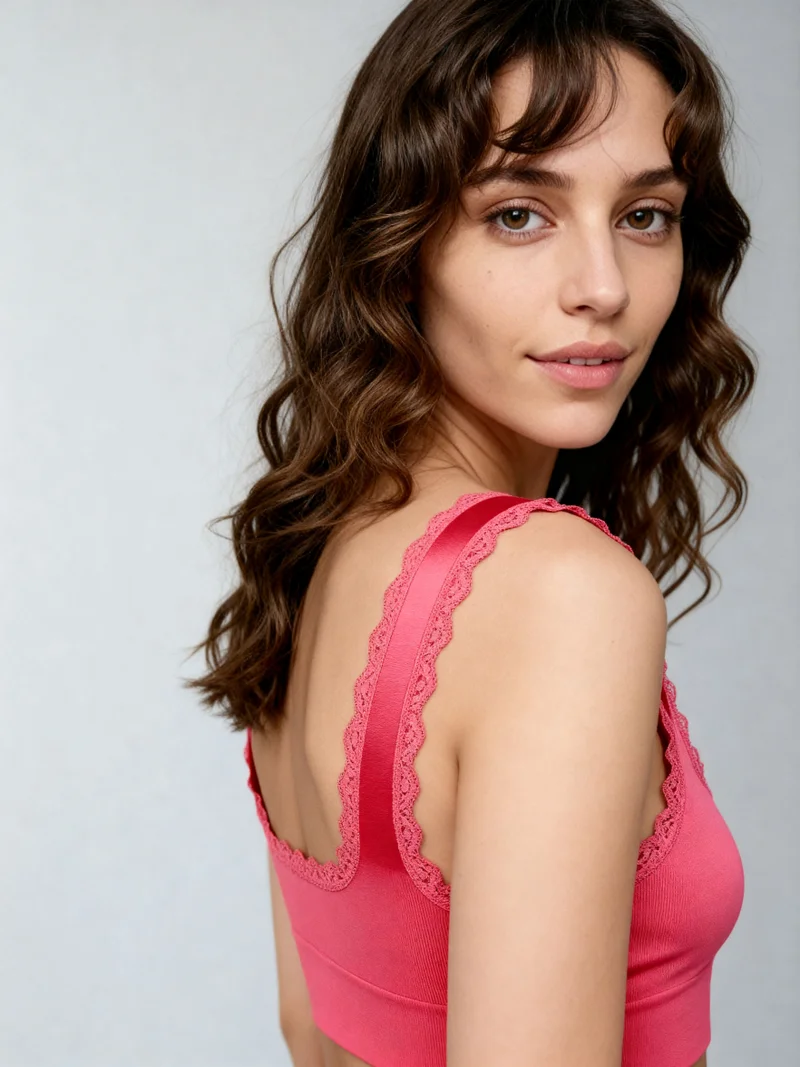 ليس اند مي  Women’s Seamless Bralette – Soft Fit Lounge & Casual Wear