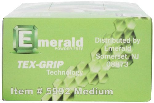 Emerald Powder-Free Latex Medical Grade Gloves Box Medium - Image 3
