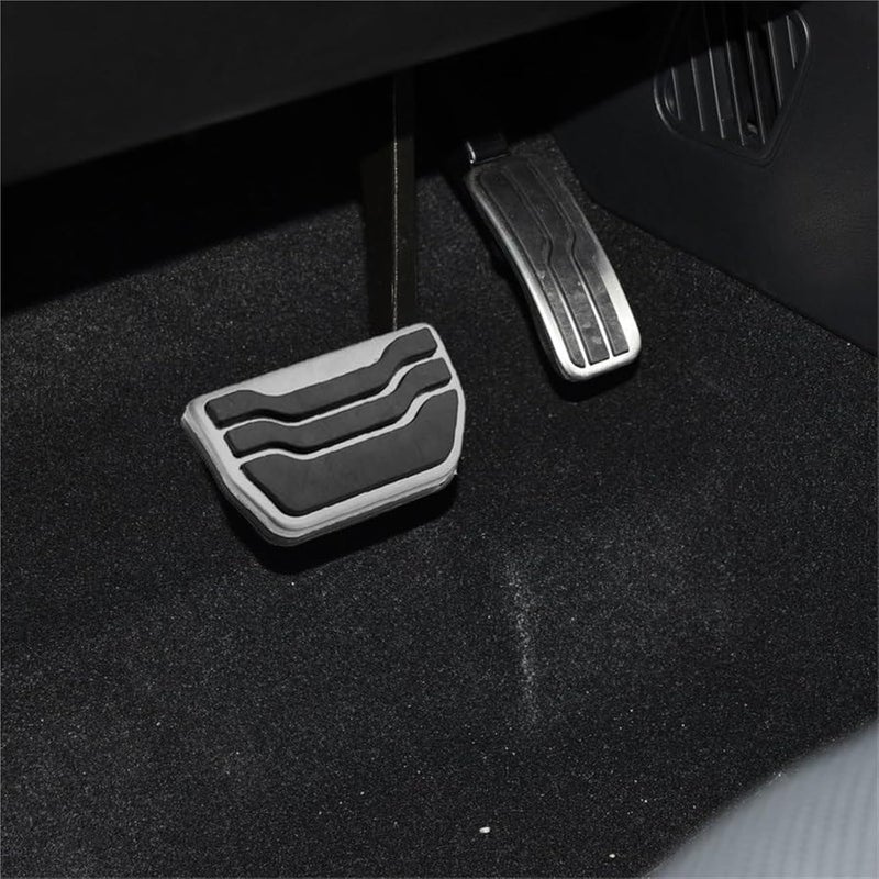 DEMULAX Stainless Steel Car Brake Pedal Pads - Image 5