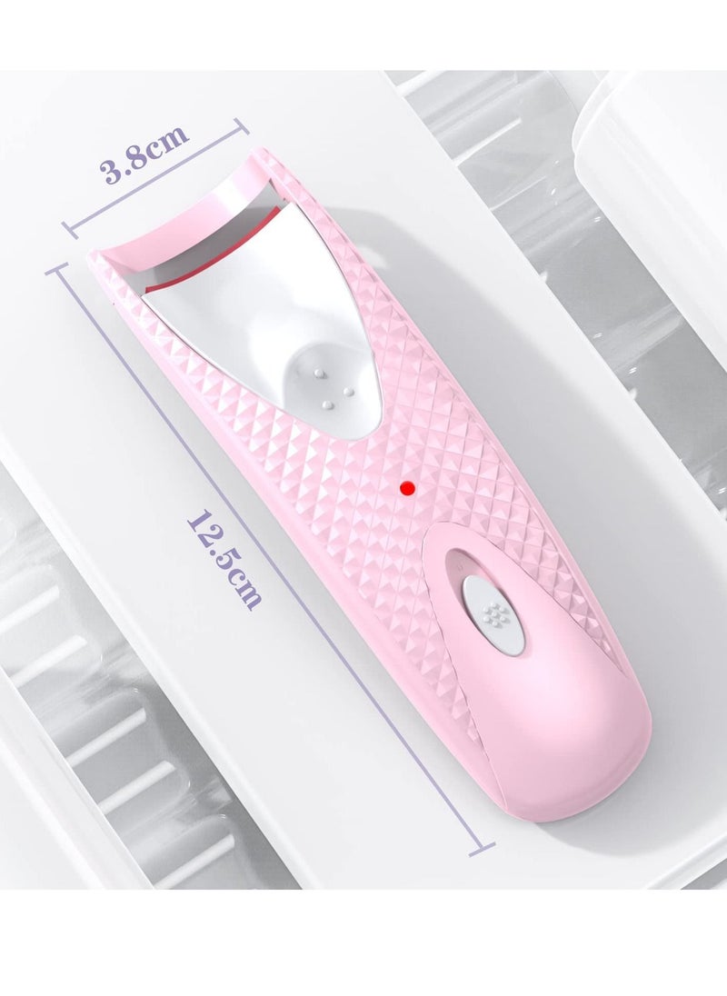 KASTWAVE Heated Beauty Eyelash Curlers, Fast Curl Lash Curler with Silicone Refill Pad, for Women Long Lasting Naturally Lash Extensions Tool  - Image 3