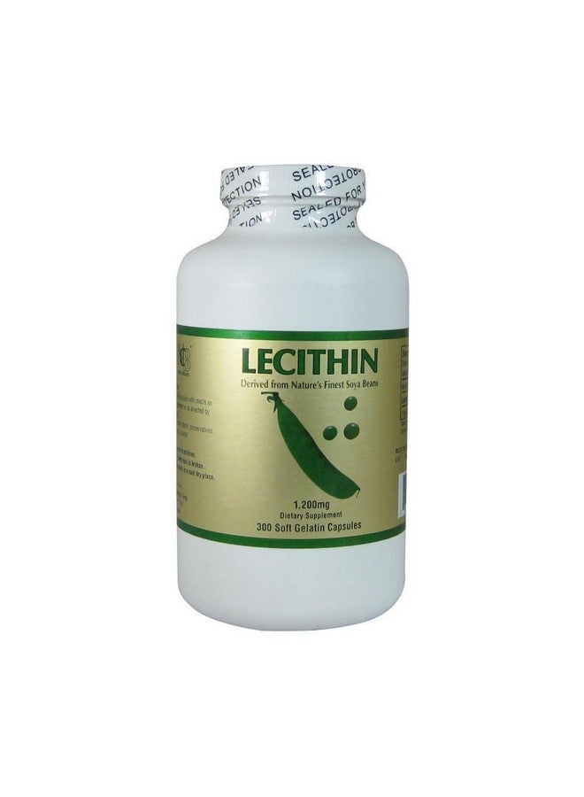 NCB lecithin 300 Soft Galatin Capsules, 1200 Mg - Image 1