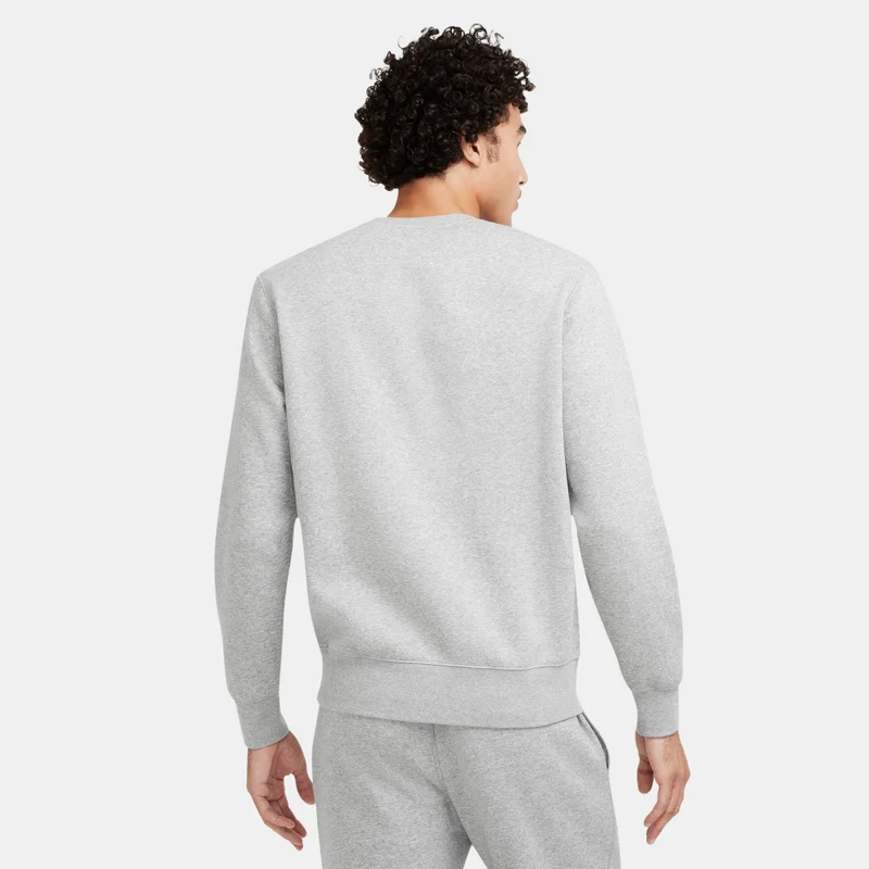 Nike Grey Men's Club Sweatshirt for Men | Best Price UAE