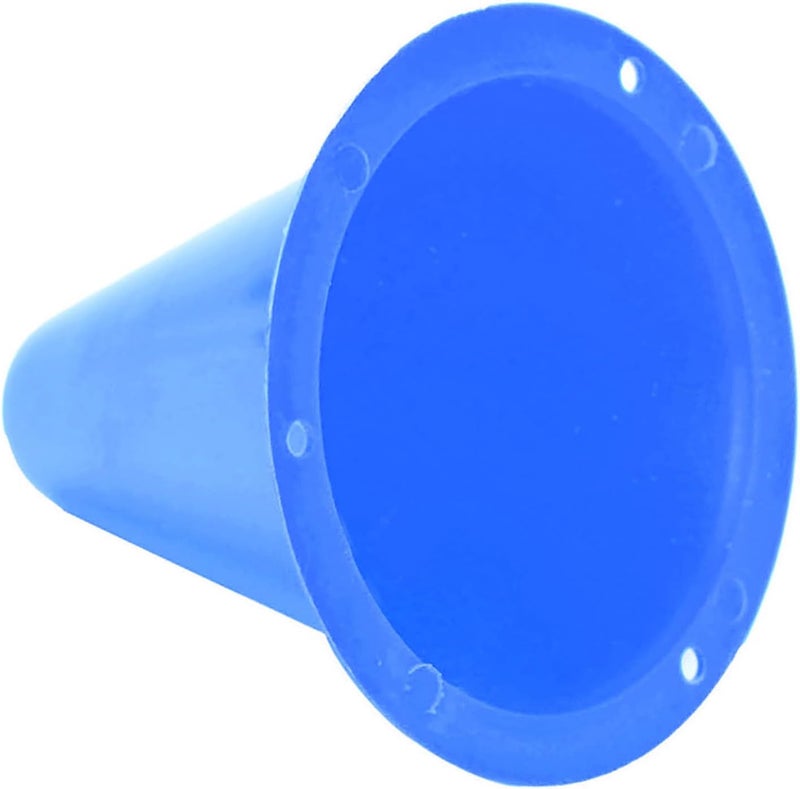 Blue Soccer Training Cones Set Of 10 For Ball Handling Skills And Marker Holder - Image 1