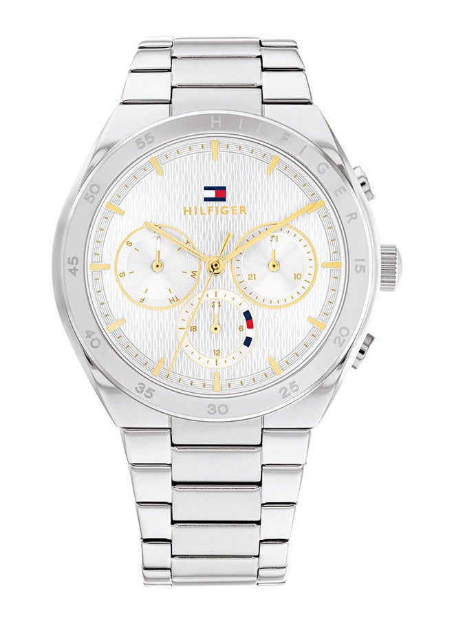 TOMMY HILFIGER Women Analog Round Shape Stainless Steel Wrist Watch 38 mm  - Image 1