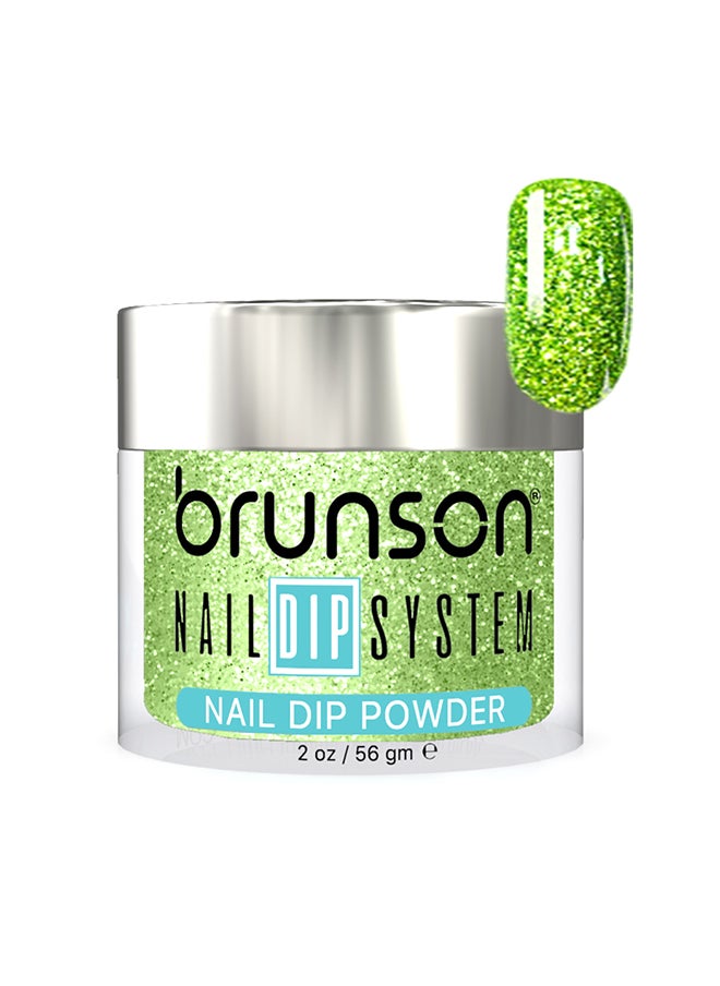 brunson - Nail Dip Powder Dip And Buff System Color 56gm, French Nail Art Starter Manicure Salon DIY At Home Odor Free And Long Lasting No Needed Nail Lamp Curing BDG030 - Image 1