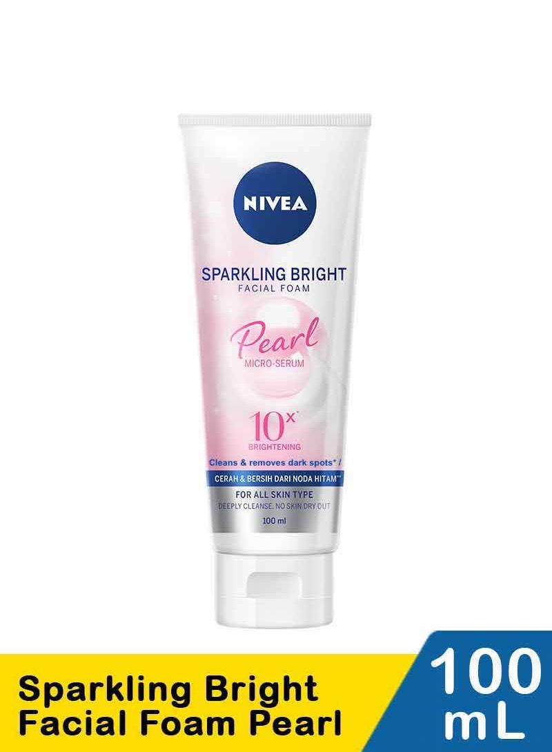 نيفيا رغوة الوجه نيفيا سباركلنج برايت مع سيروم بيرل ميركو 100 مل - Image 1