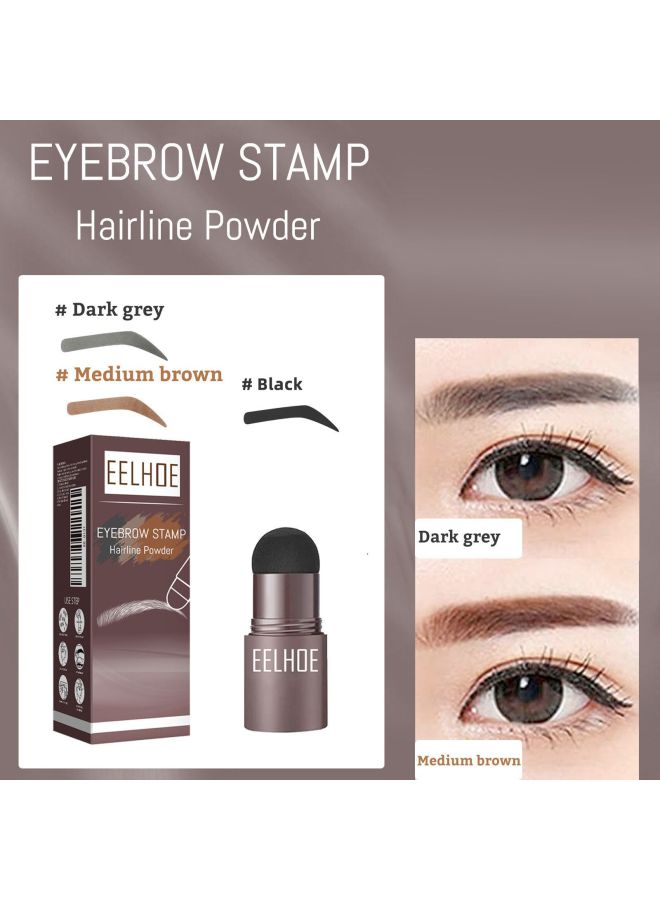 EELHOE Eyebrow Stencil Eyebrow Tool Natural Hairline Modification Lazy Eyebrow Filler Waterproof Eyebrow Cake - Image 4