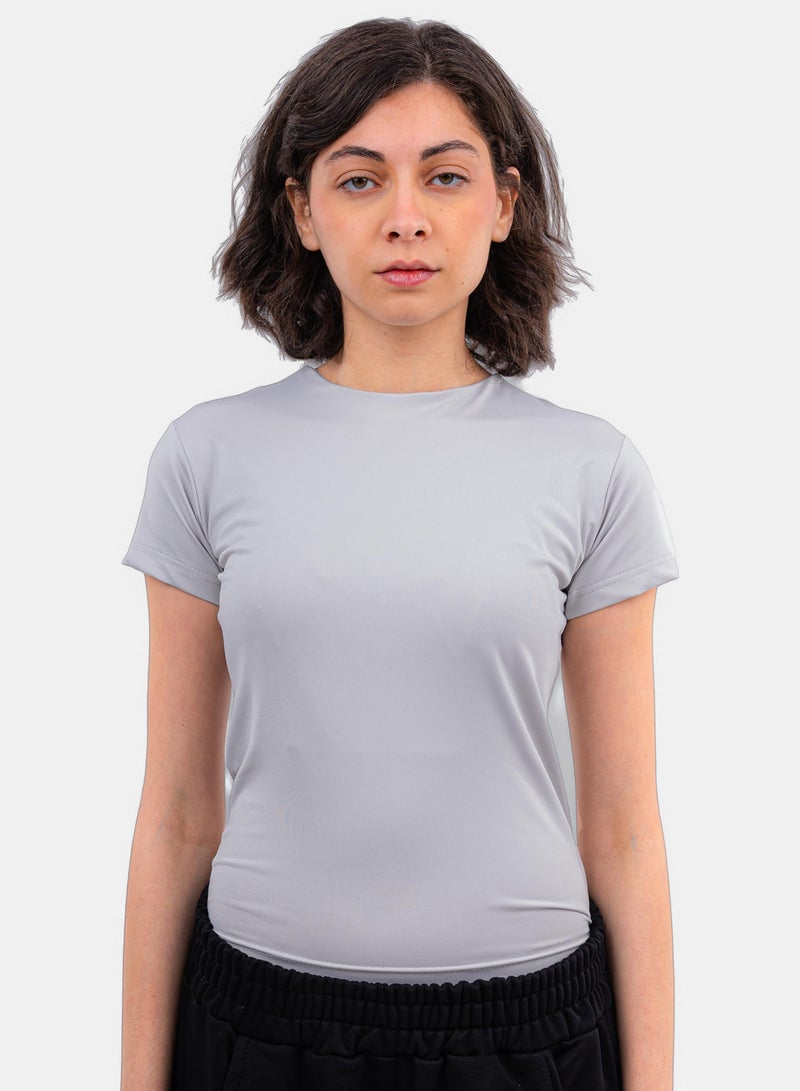 CTRL Initials Short Sleeves Top - Women - Image 1