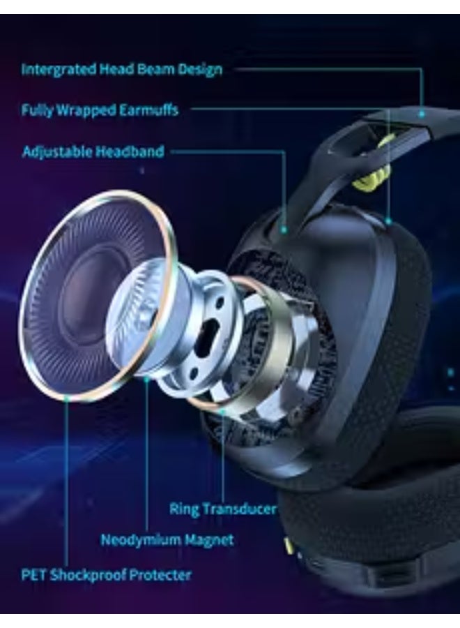 أونيكوما سماعة رأس أونيكوما بي 2 ثلاثية الأوضاع للألعاب - أسود - Image 4