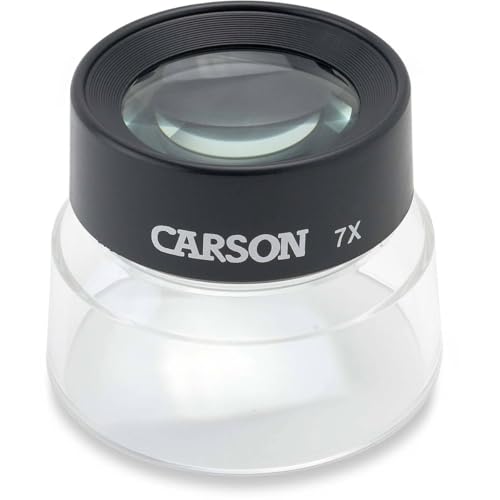 Carson LumiLoupe 7x Pre-Focused Stand Magnifier Loupe (LL-77) - Image 1