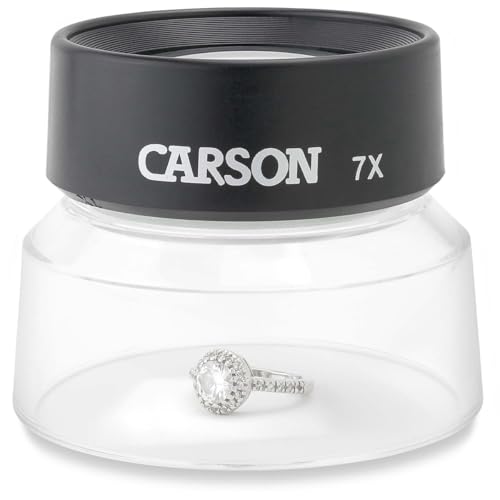 Carson LumiLoupe 7x Pre-Focused Stand Magnifier Loupe (LL-77) - Image 2