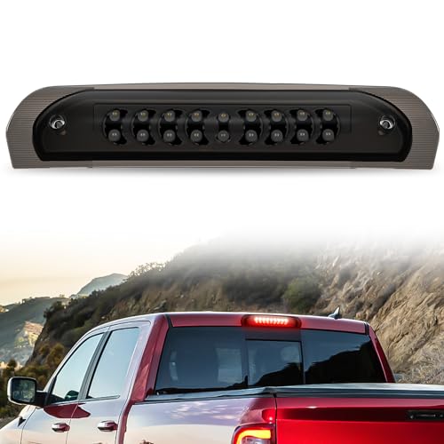 Nilight Third Brake Light High Mount 3rd Stop Reverse Cargo LED Lighting Replacement for 20022008 Dodge Ram 1500 20032009 RAM 2500 3500 Pickup Rear Cab Center Tail Lights - Image 1