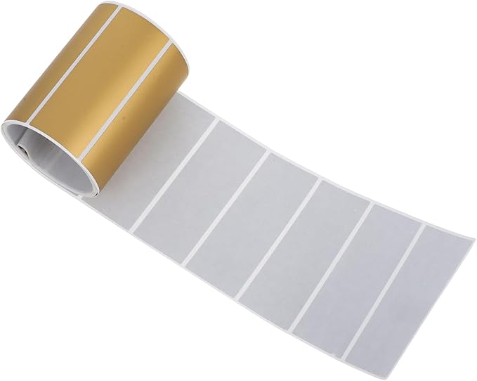 Golden Scratch Off Labels For Party Games Classroom Rewards Adhesive Stickers - Image 1